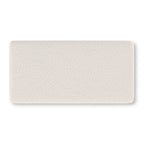 Cream Polka Dot Crib Sheet laid flat in Standard size with small gray dots on cream