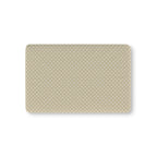 Sage Polka Dot Crib Sheet laid flat in Mini size with white dots on sage